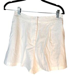 2/$30 ZARA Small White High-Waisted Shorts